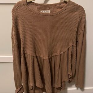 Free People Oh My Babydoll Thermal